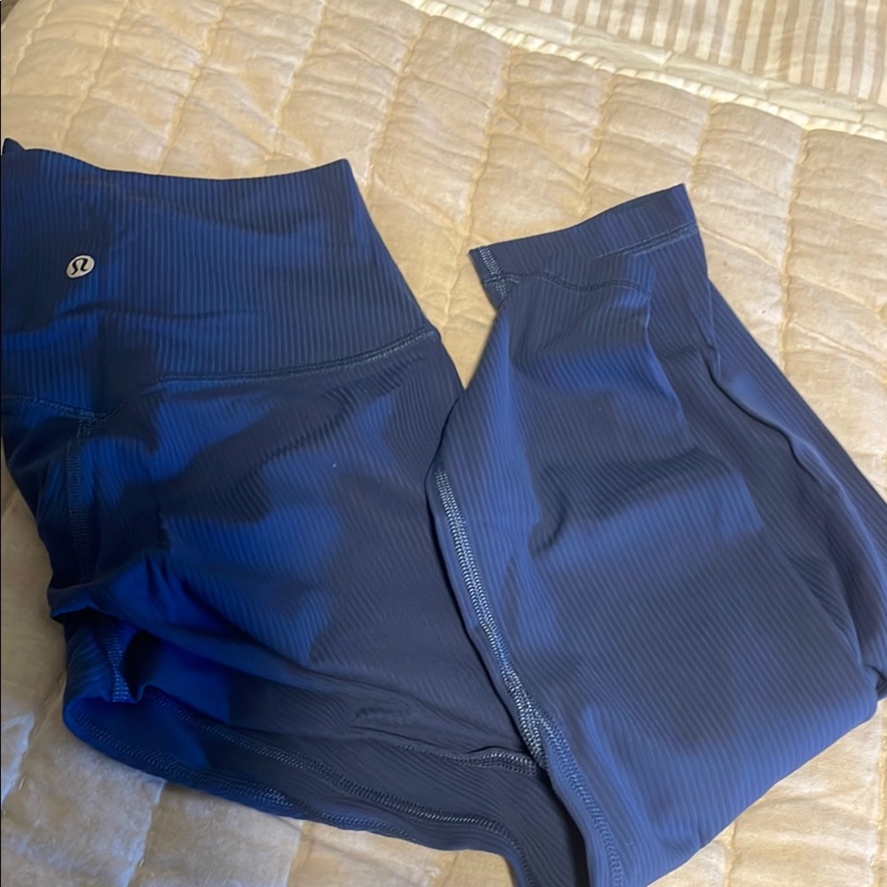 Lululemon blue leggings 25 inch